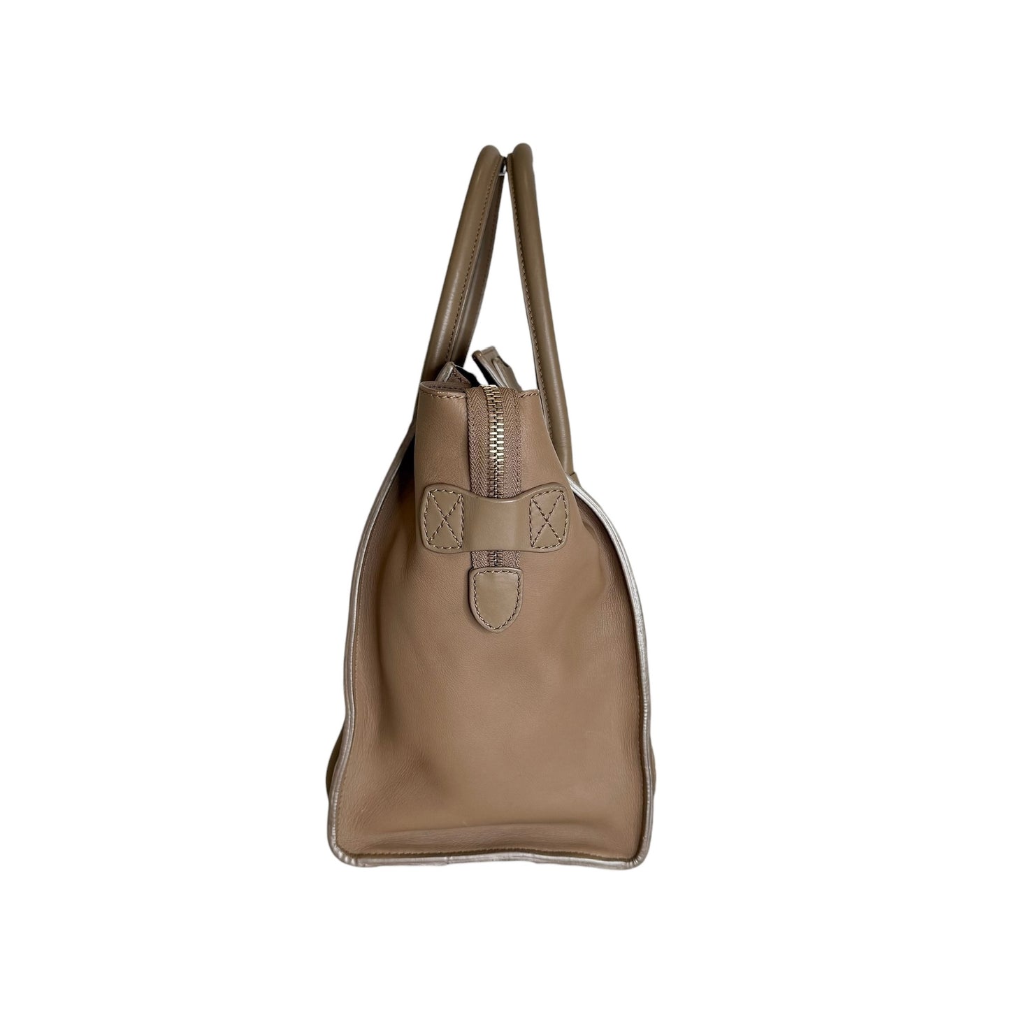 Taupe Mini Luggage Bag