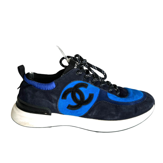 Logo Suede Sneakers - 10.5