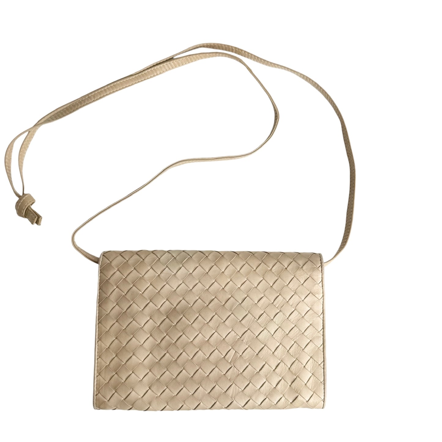 Beige Intrecciato Bag