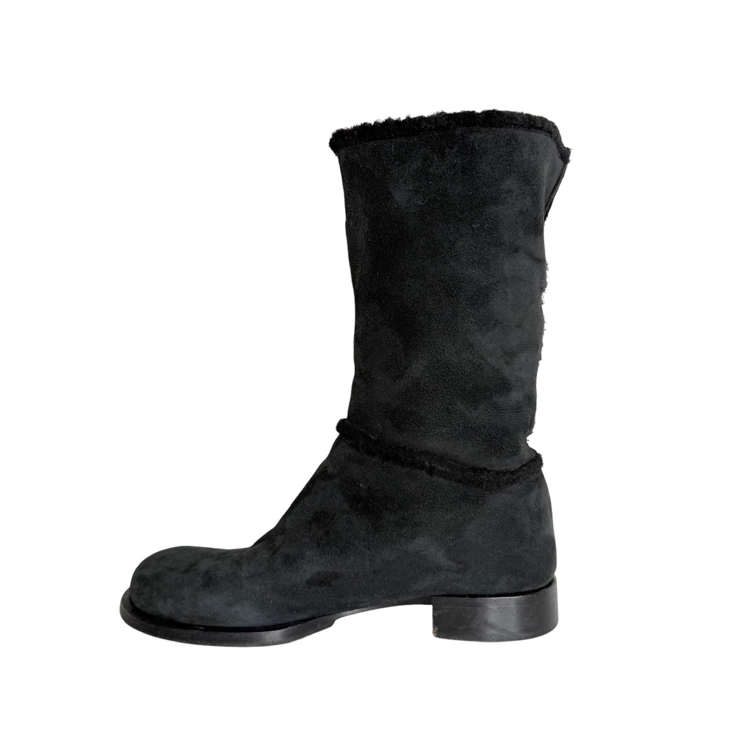 Vintage Shearling Boots - 11