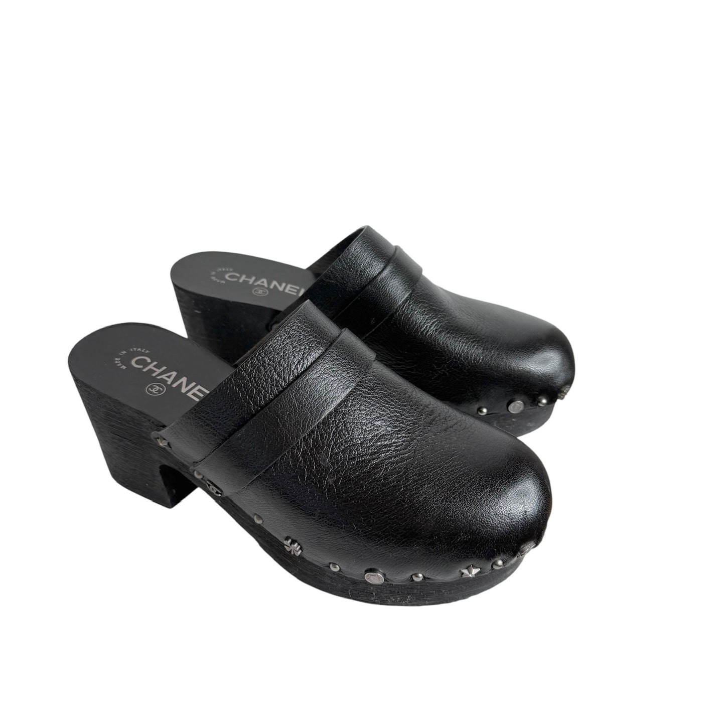 Black Logo Clogs - 10