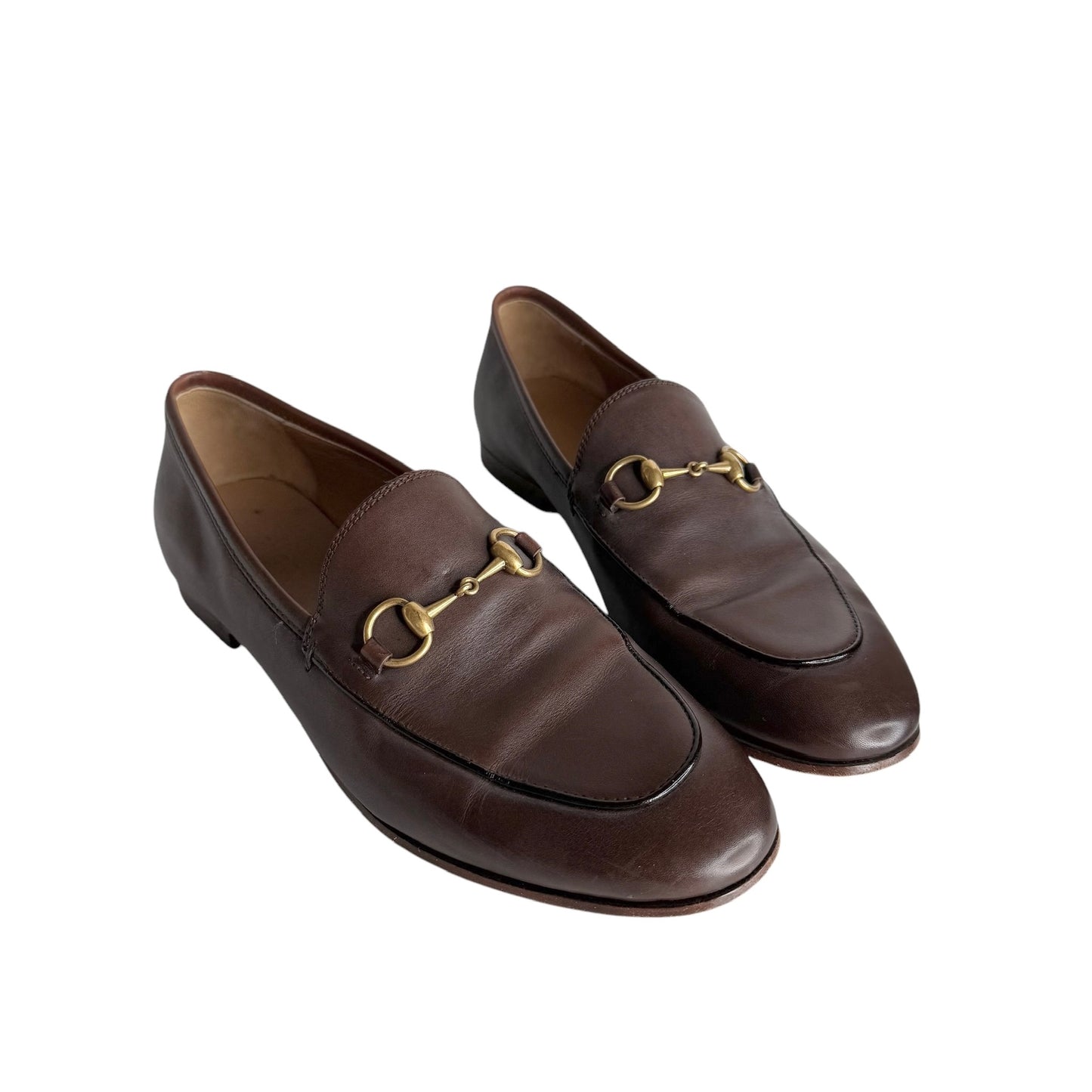 Brown Leather Loafers - 7.5