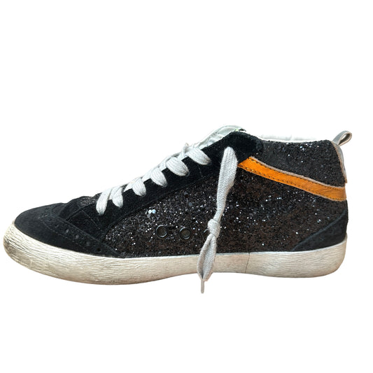 Black Glitters Sneakers - 8