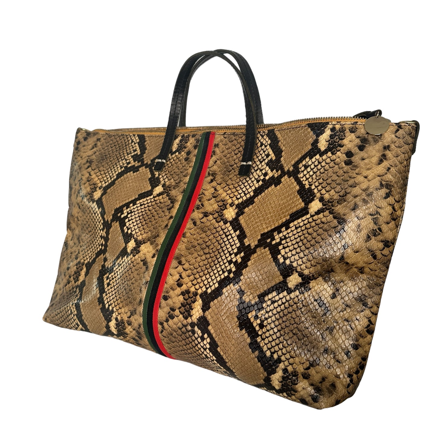 Python Embossed Tote