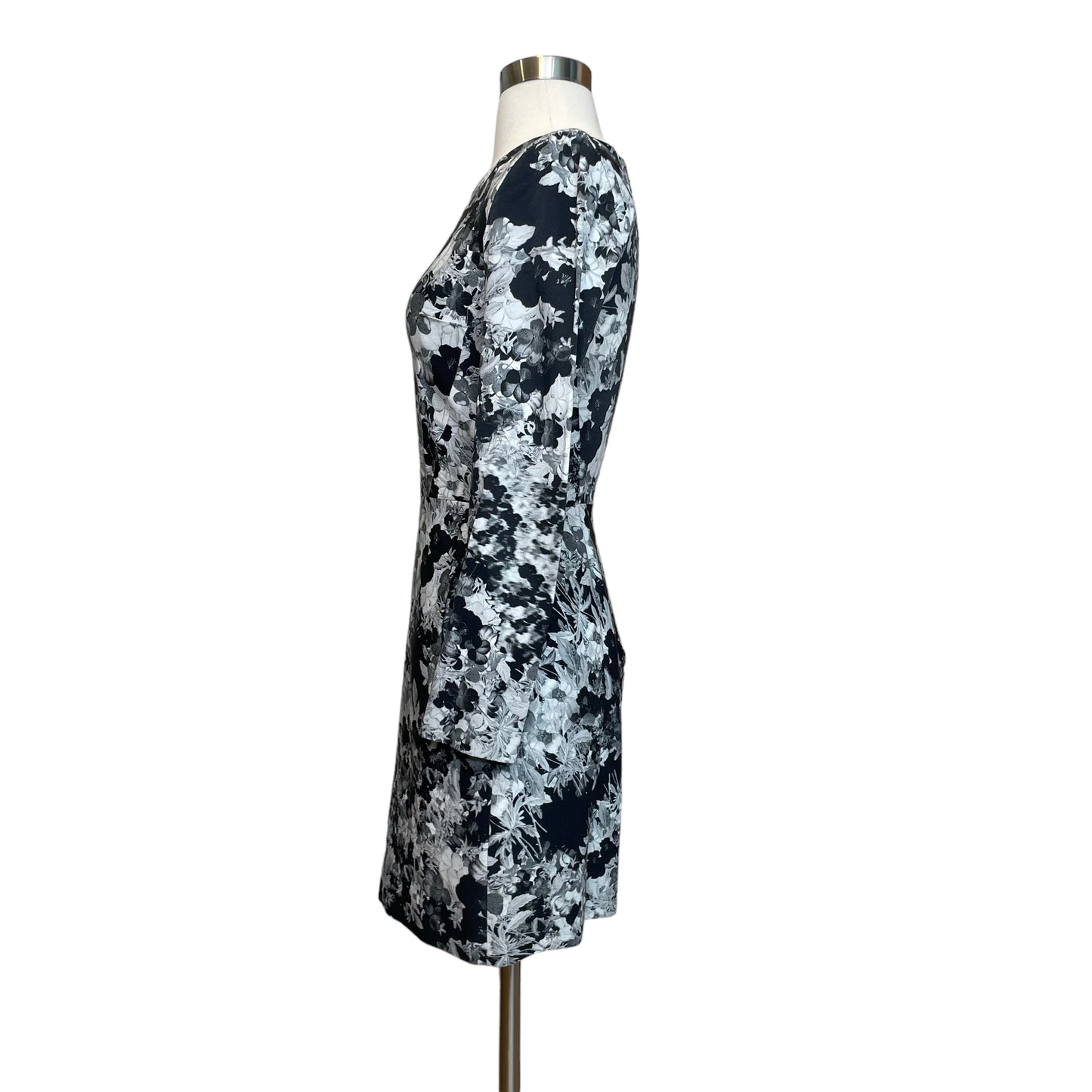 Floral Long Sleeve Dress - XS