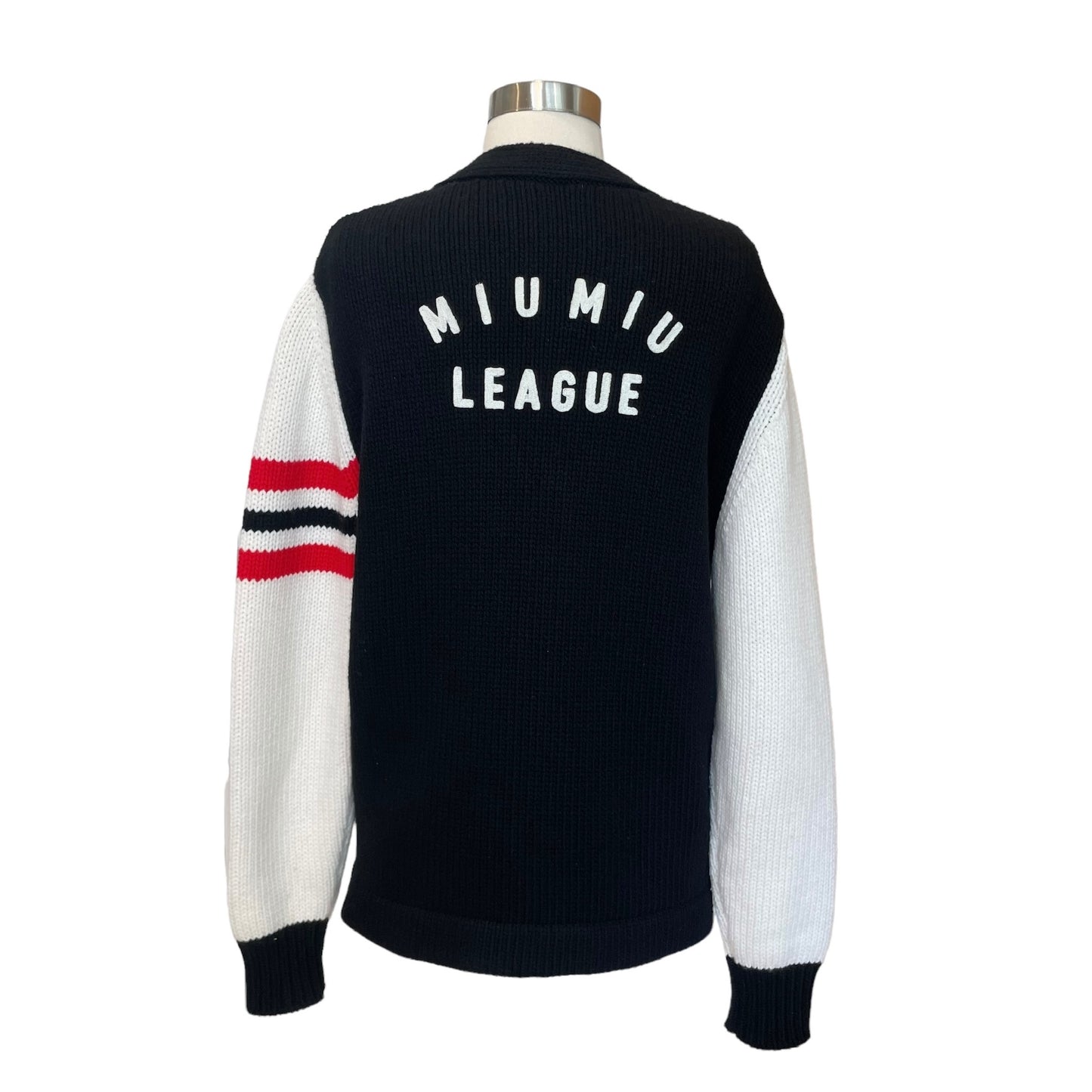 Oversized Logo Varsity Jacket - S