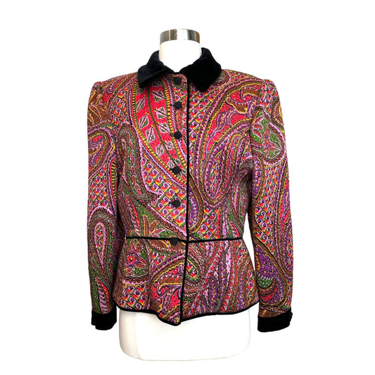 Multicolor Vintage Jacket - M