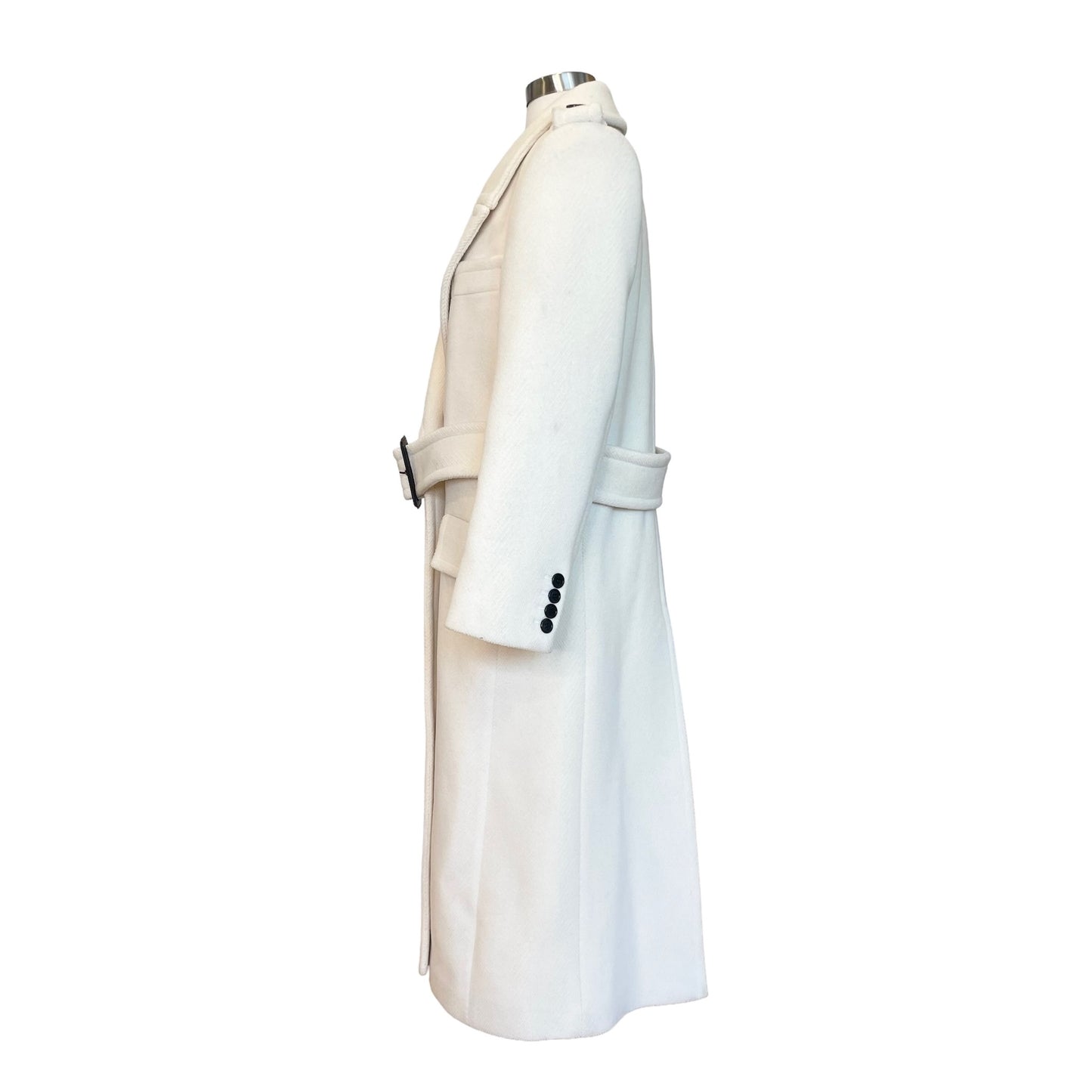 White Trench Coat - S