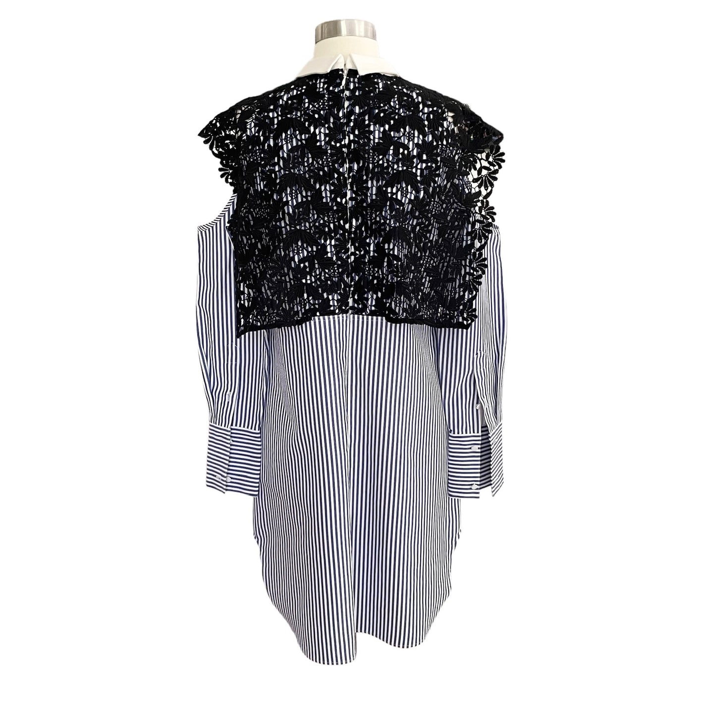 Cotton & Lace Shirt Dress - 8