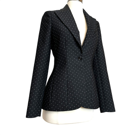 Black & White Blazer - XS