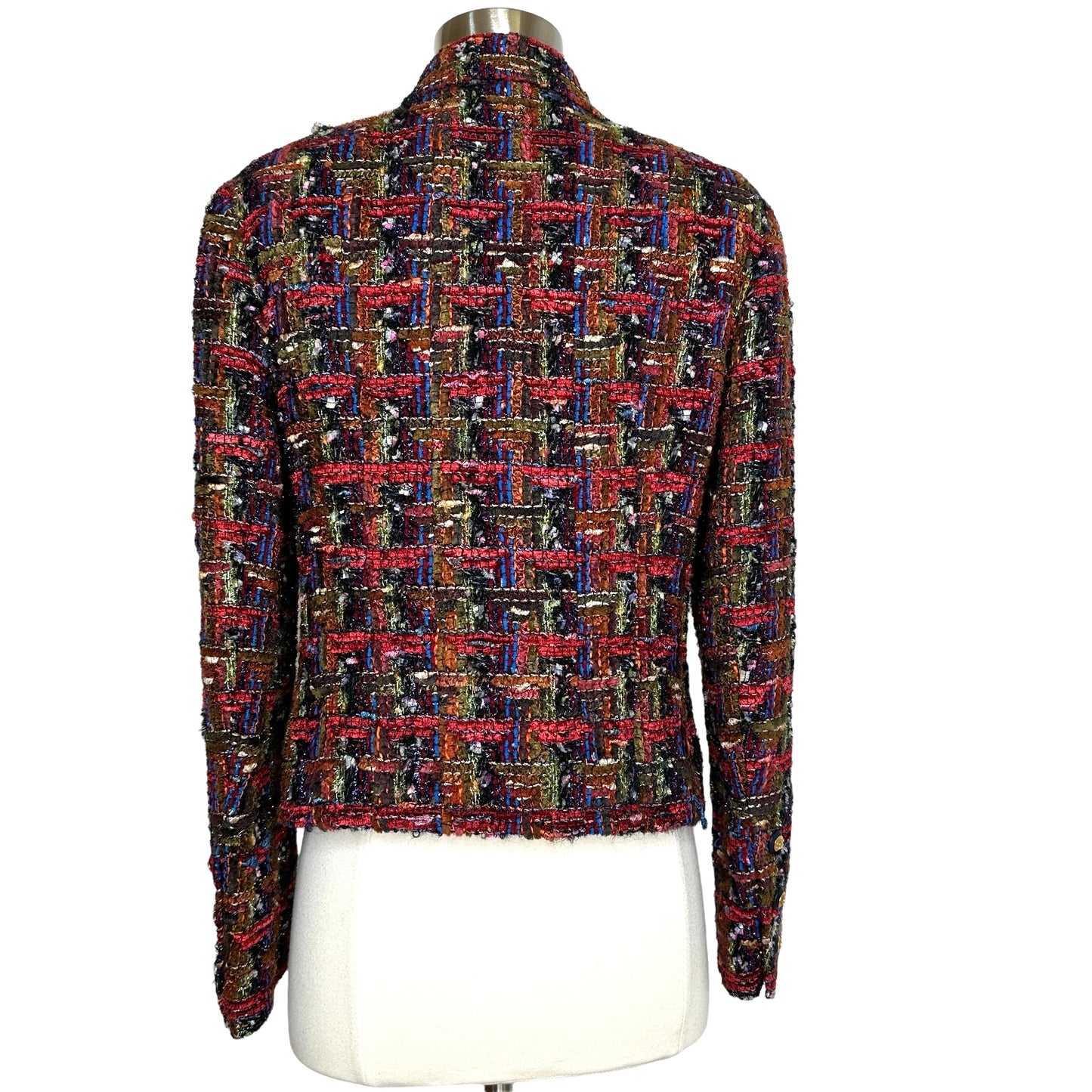 Multicolor Tweed Jacket - S/M