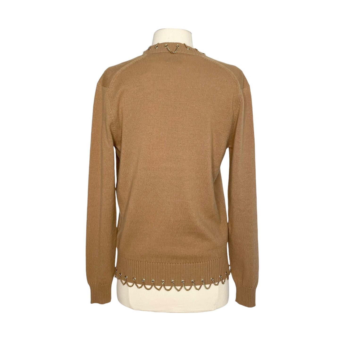 Chain Cashmere Sweater - S