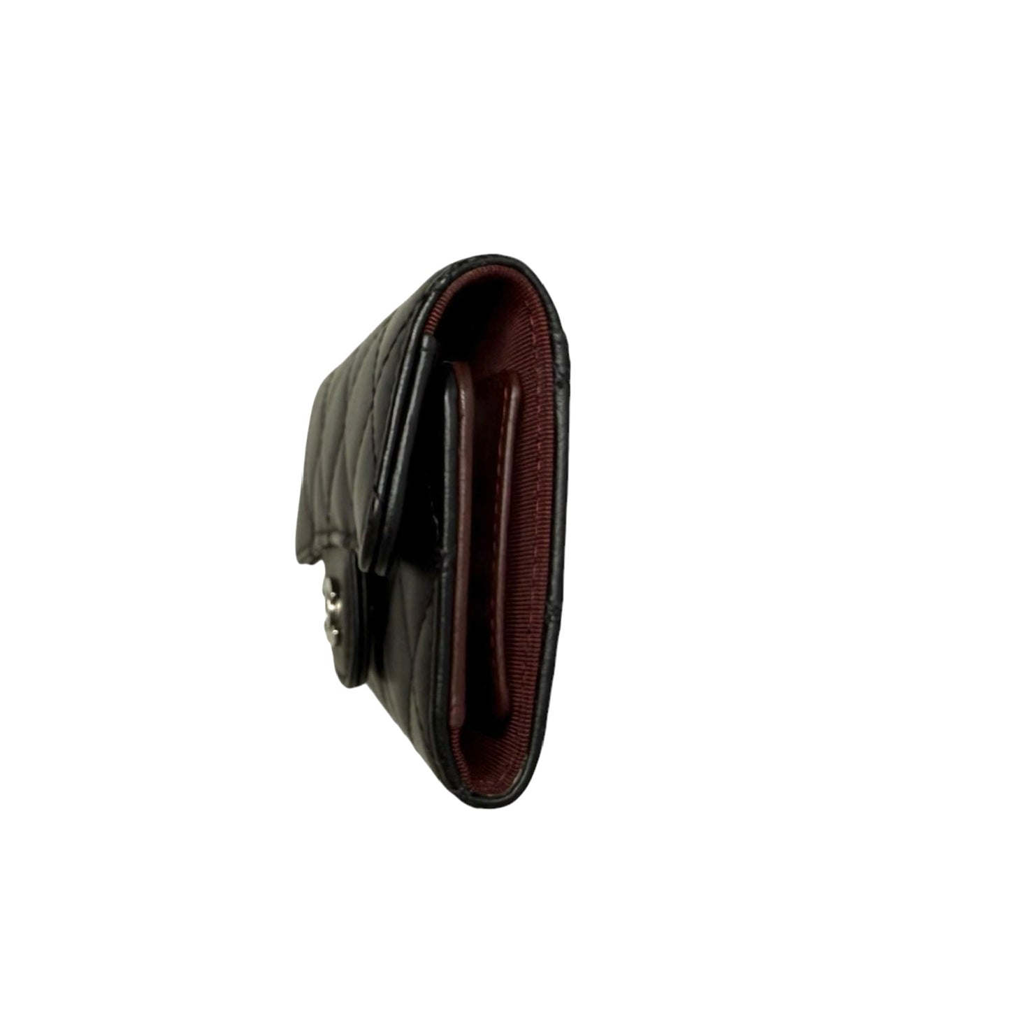 Black Lambskin Key Case