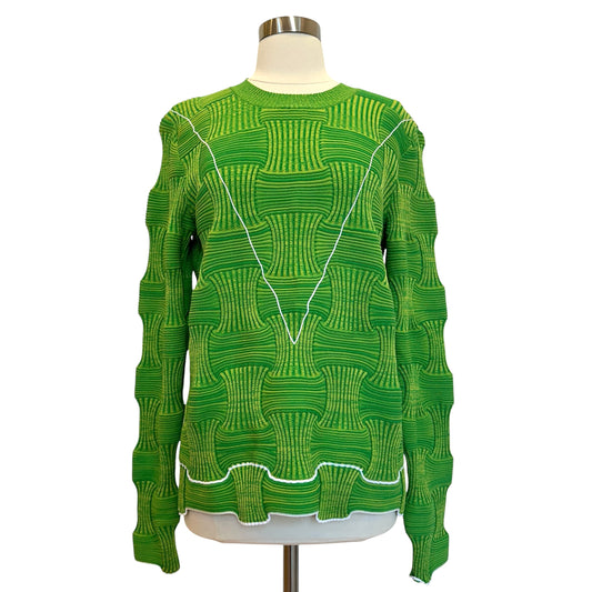 Green Cashmere Sweater - M/L