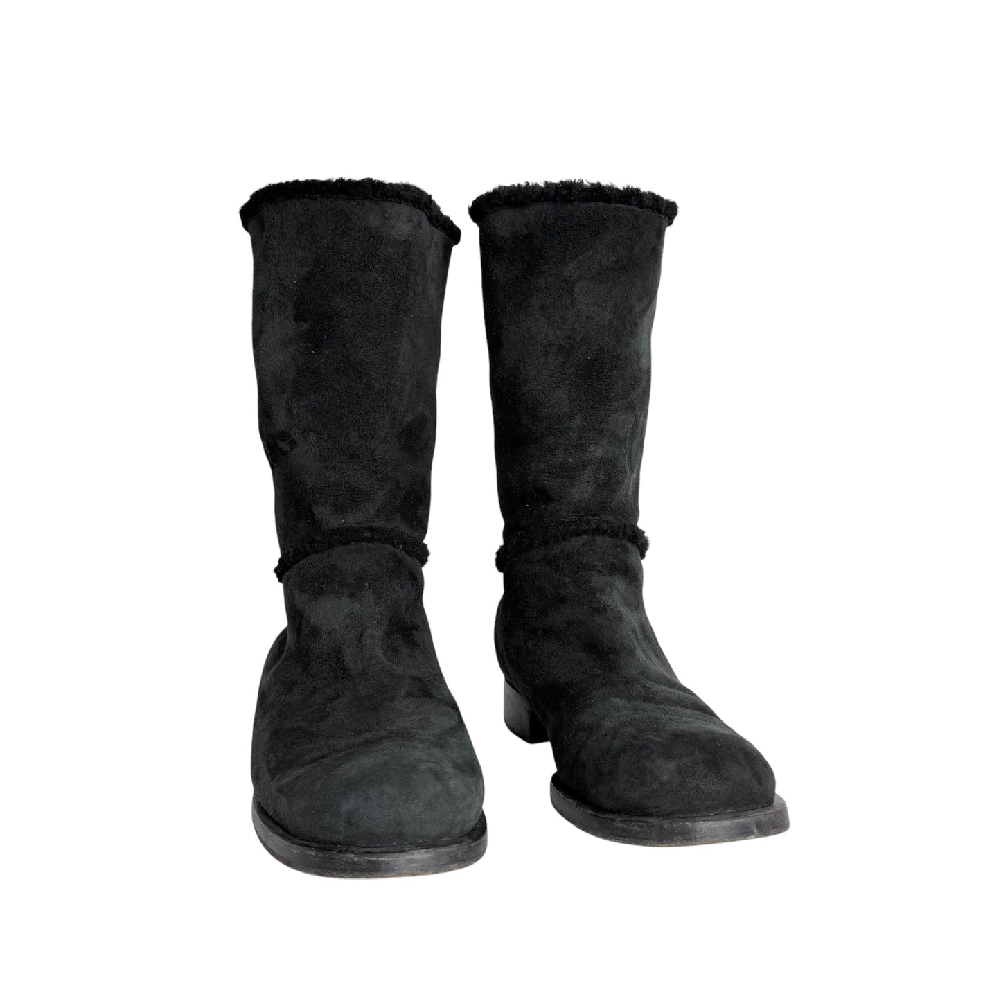 Vintage Shearling Boots - 11