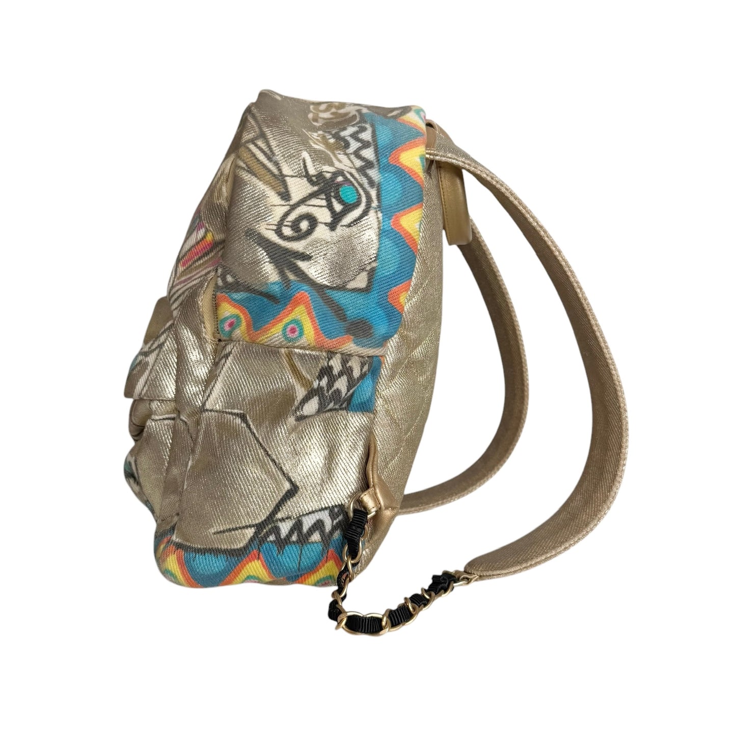 Graffiti & Gold Backpack