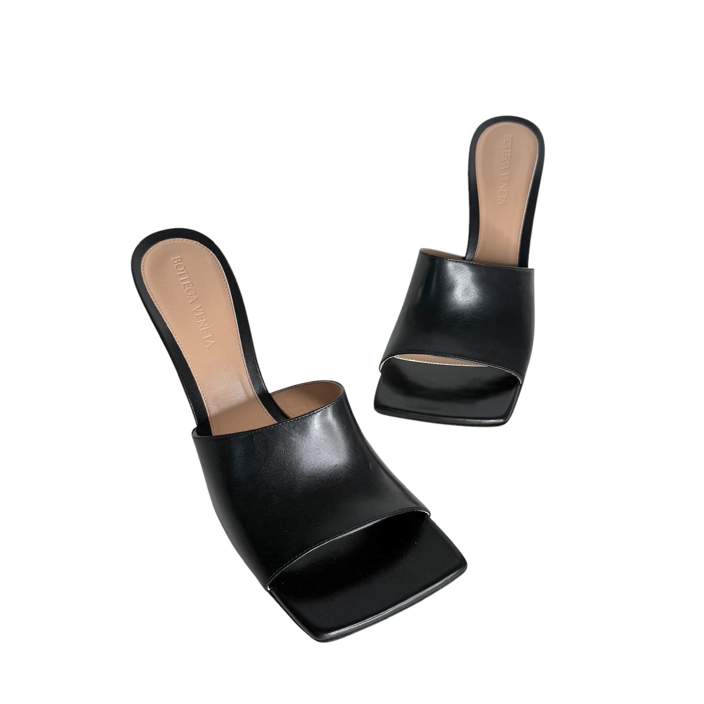 Black Heeled Sandals - 8.5