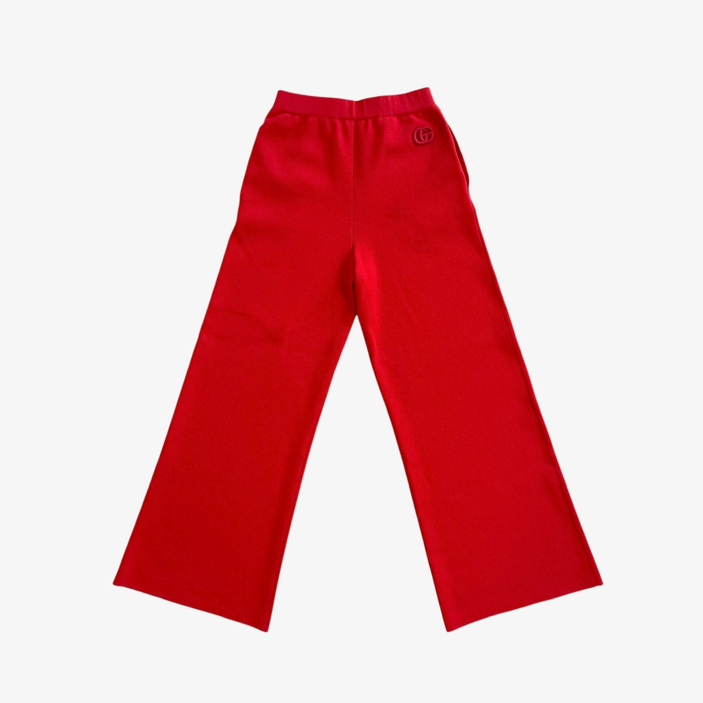 Red Logo Pants - M