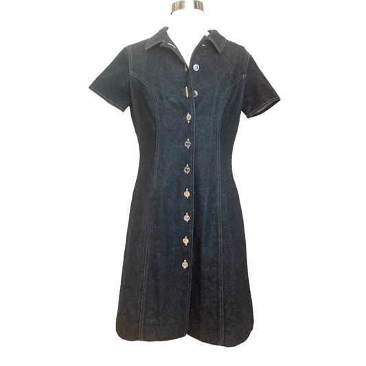 Vintage Denim Dress - M