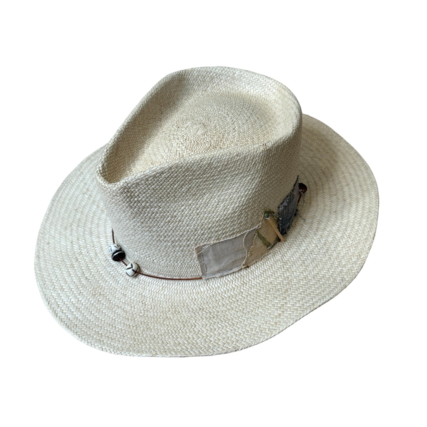 Natural Raffia Hat - 56