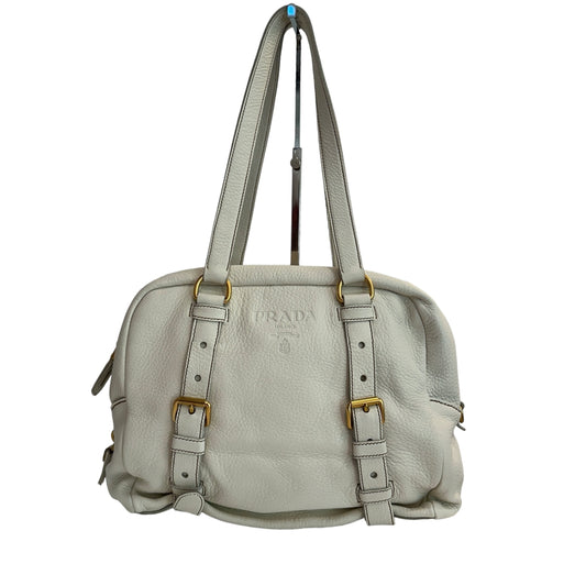 White Leather Bag