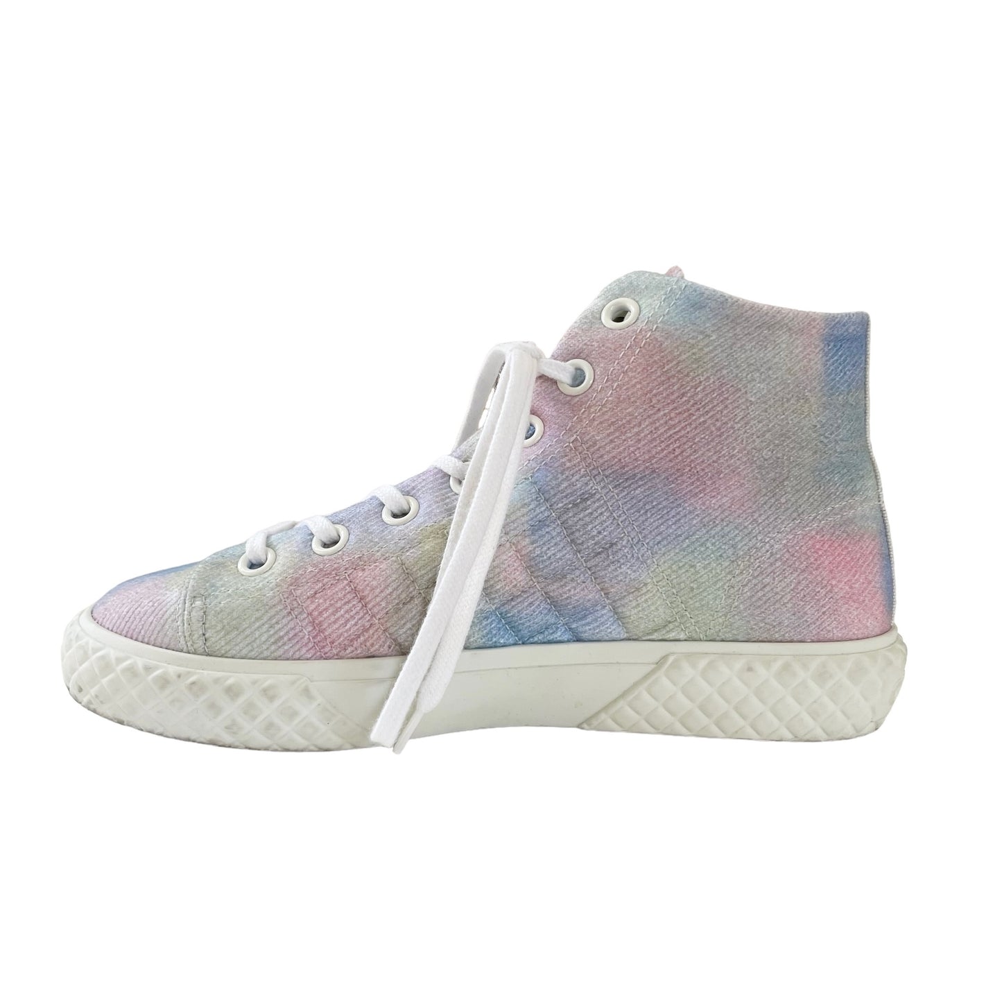 Tie Dye High Top Sneakers - 38