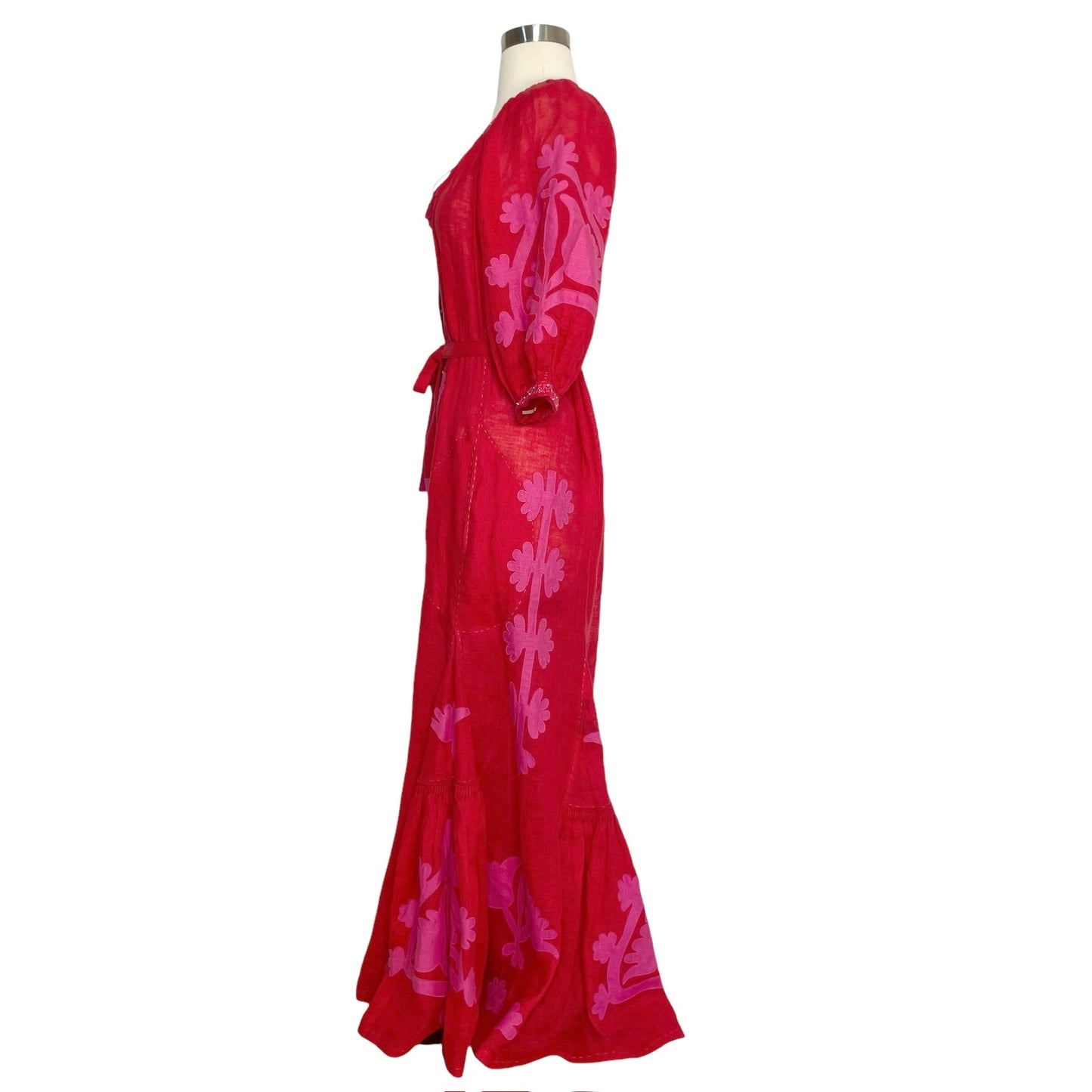 Red Maxi Dress - S/M