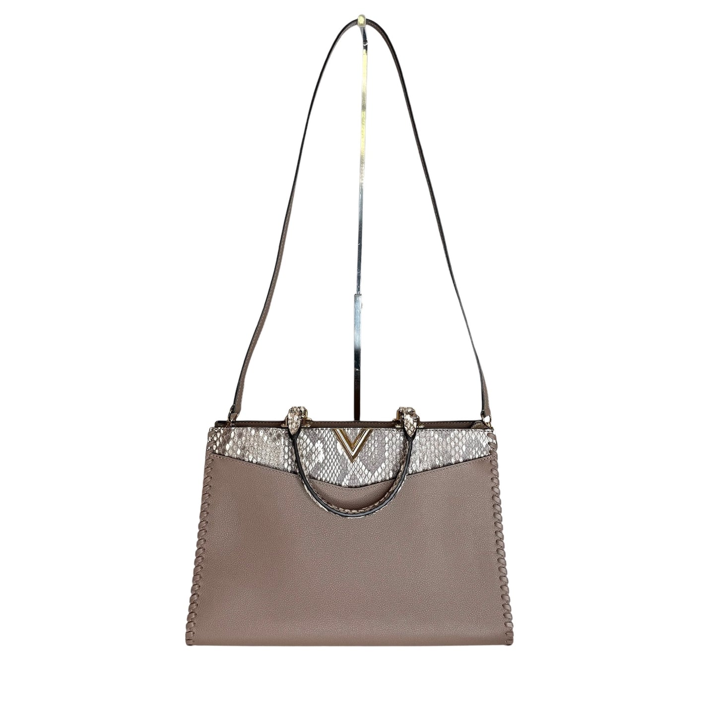 Very Zipped Tote Bag w/Python