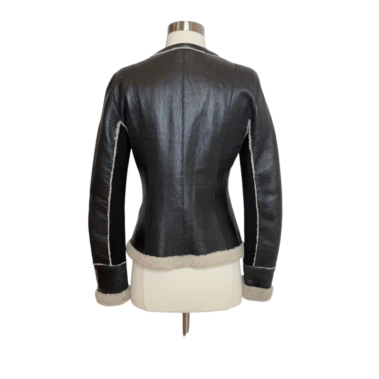 Lambskin and Shearling Jacket - S