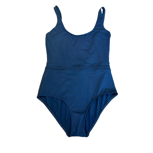 Blue One-Piece Swimsuit - M