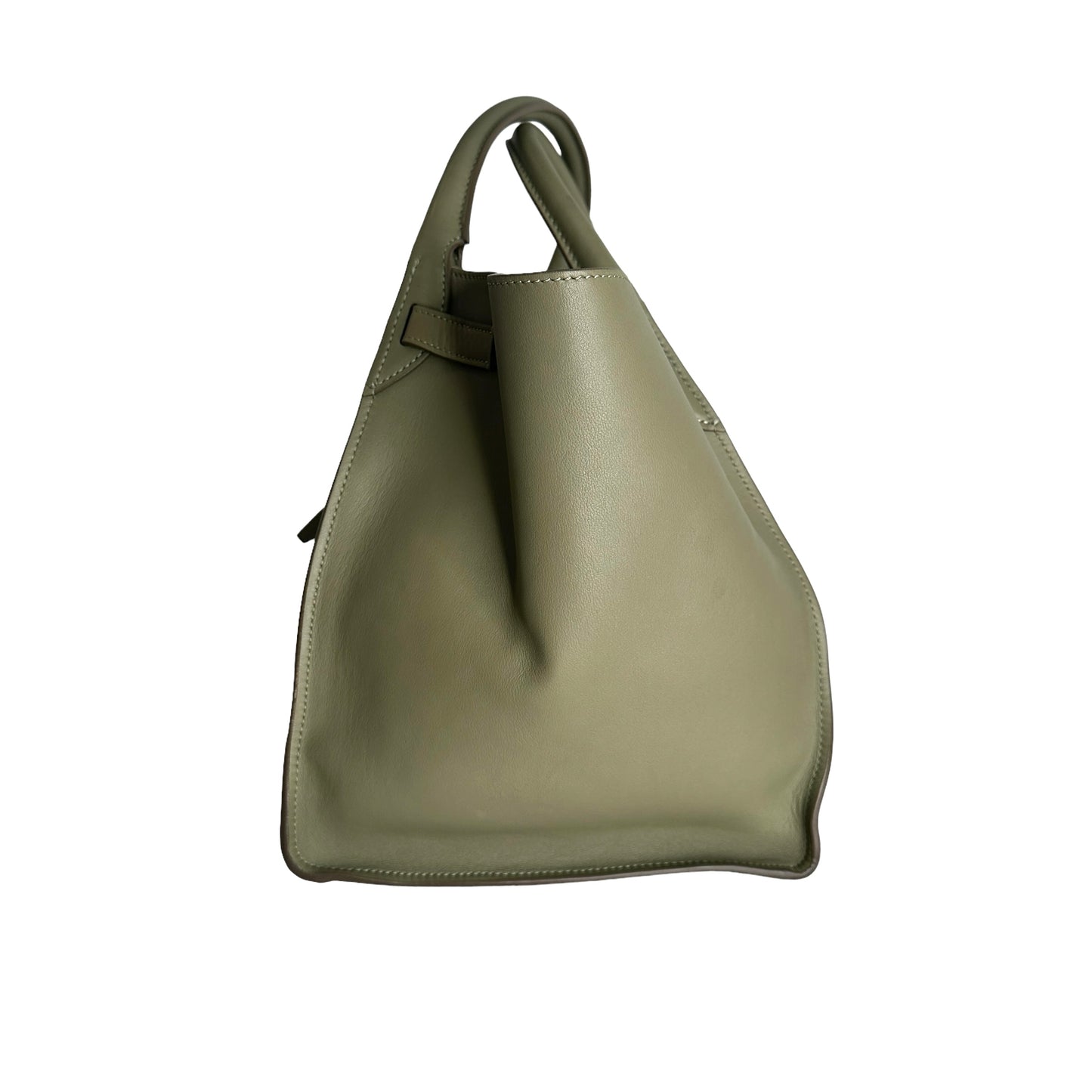 Olive Green Big Bag Tote