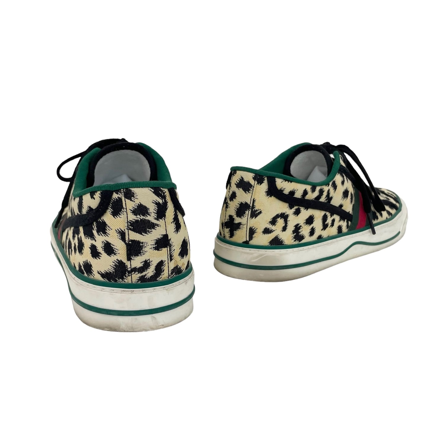 Leopard Canvas Sneakers - 10 (MEN)