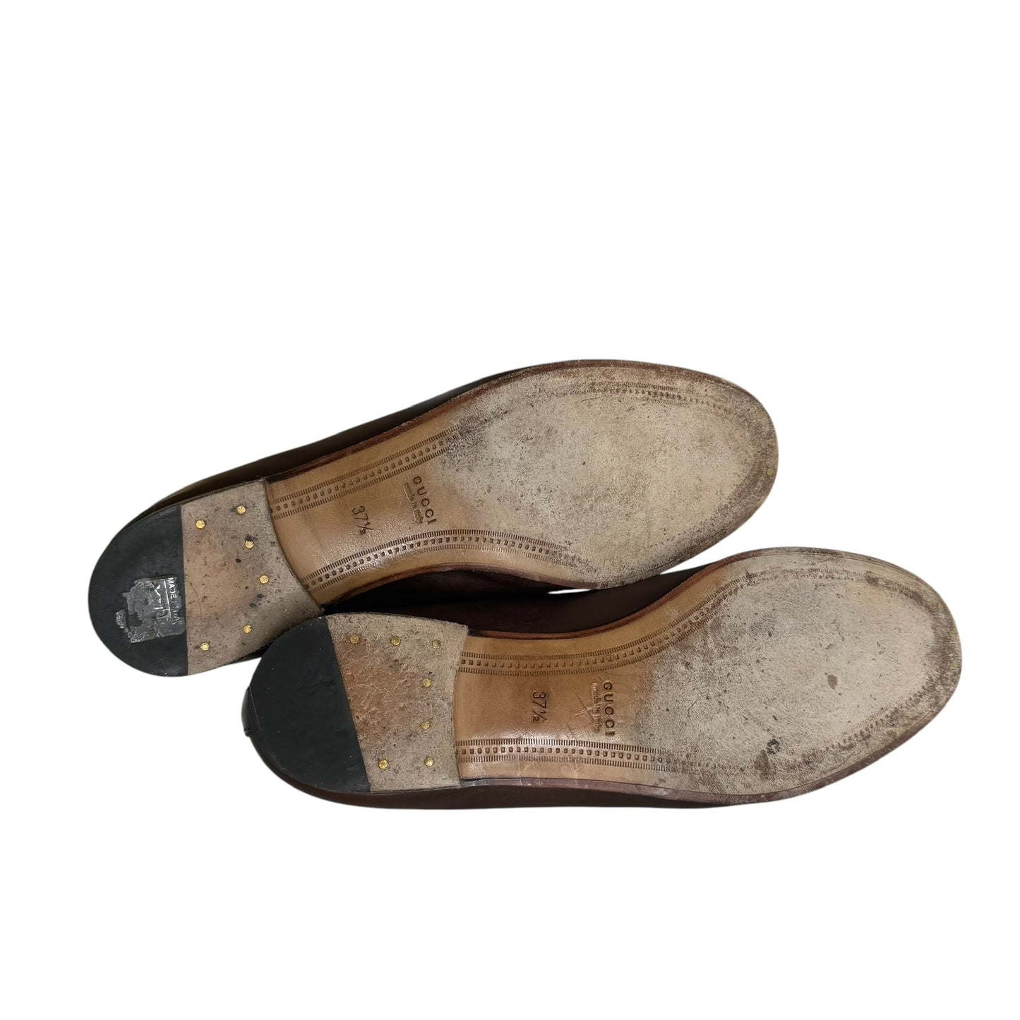 Brown Leather Loafers - 7.5