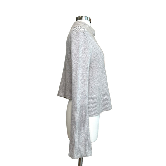 Light Grey Cashmere Sweater - XS