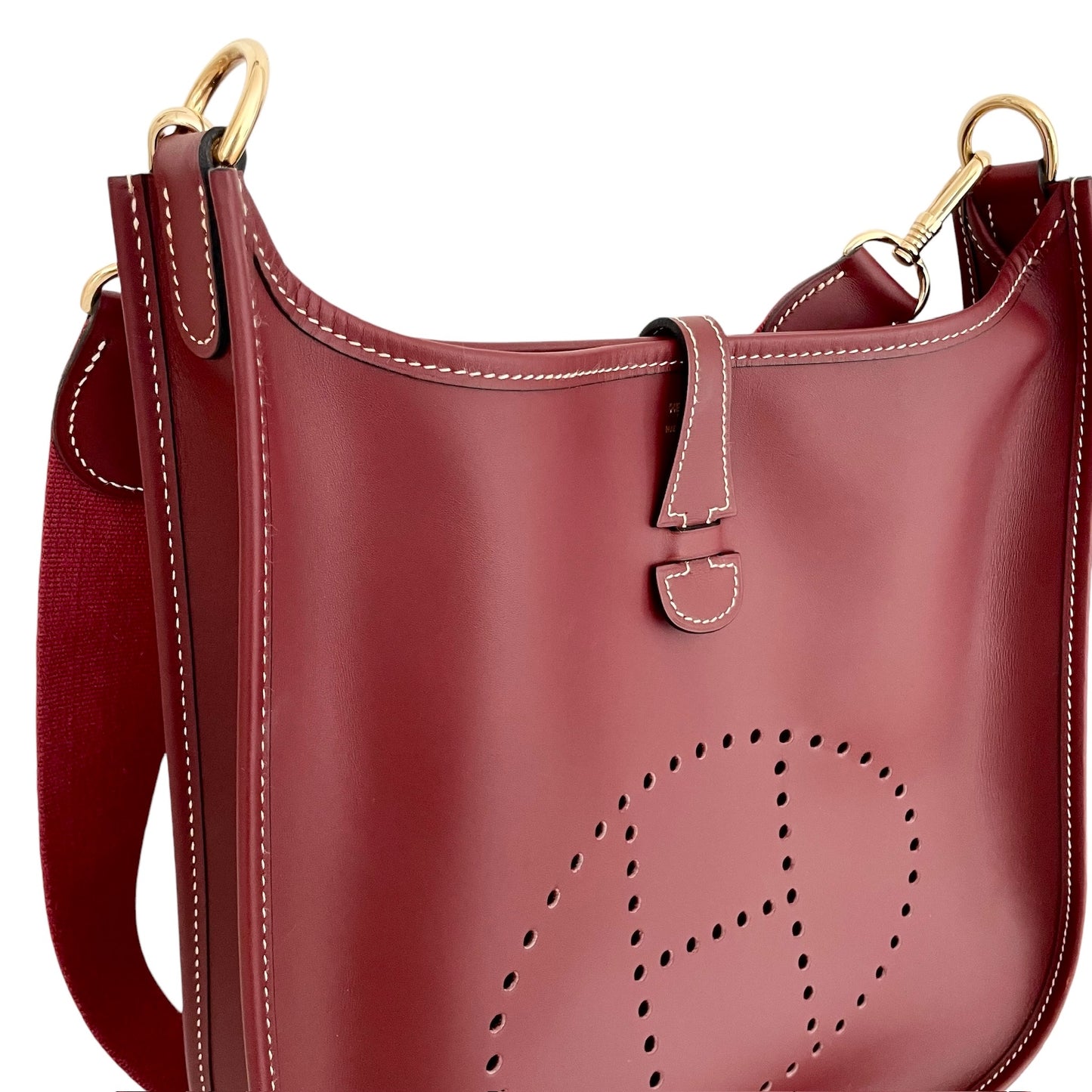 Burgundy/Maroon Evelyne Bag