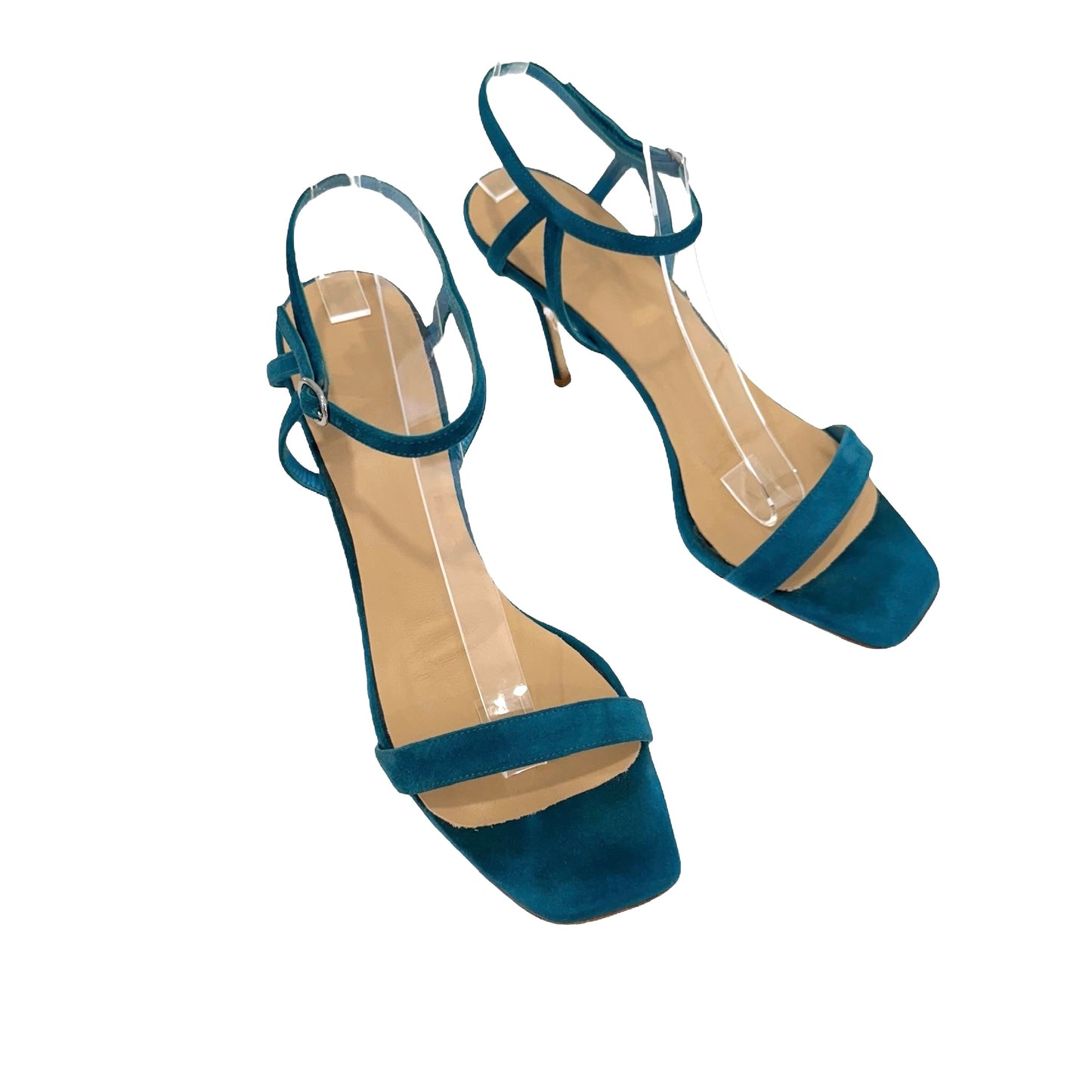 Blue Suede Heels - 9