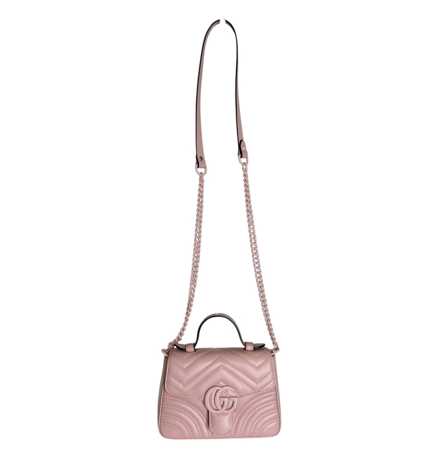 Pink Marmont Top Handle Bag