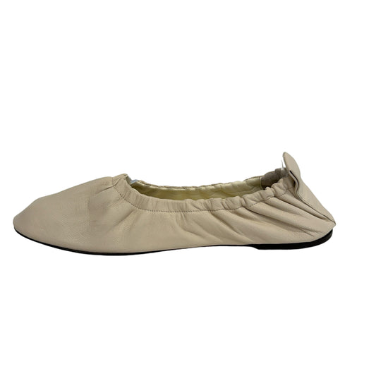 Cream Ballerina Flats - 7.5