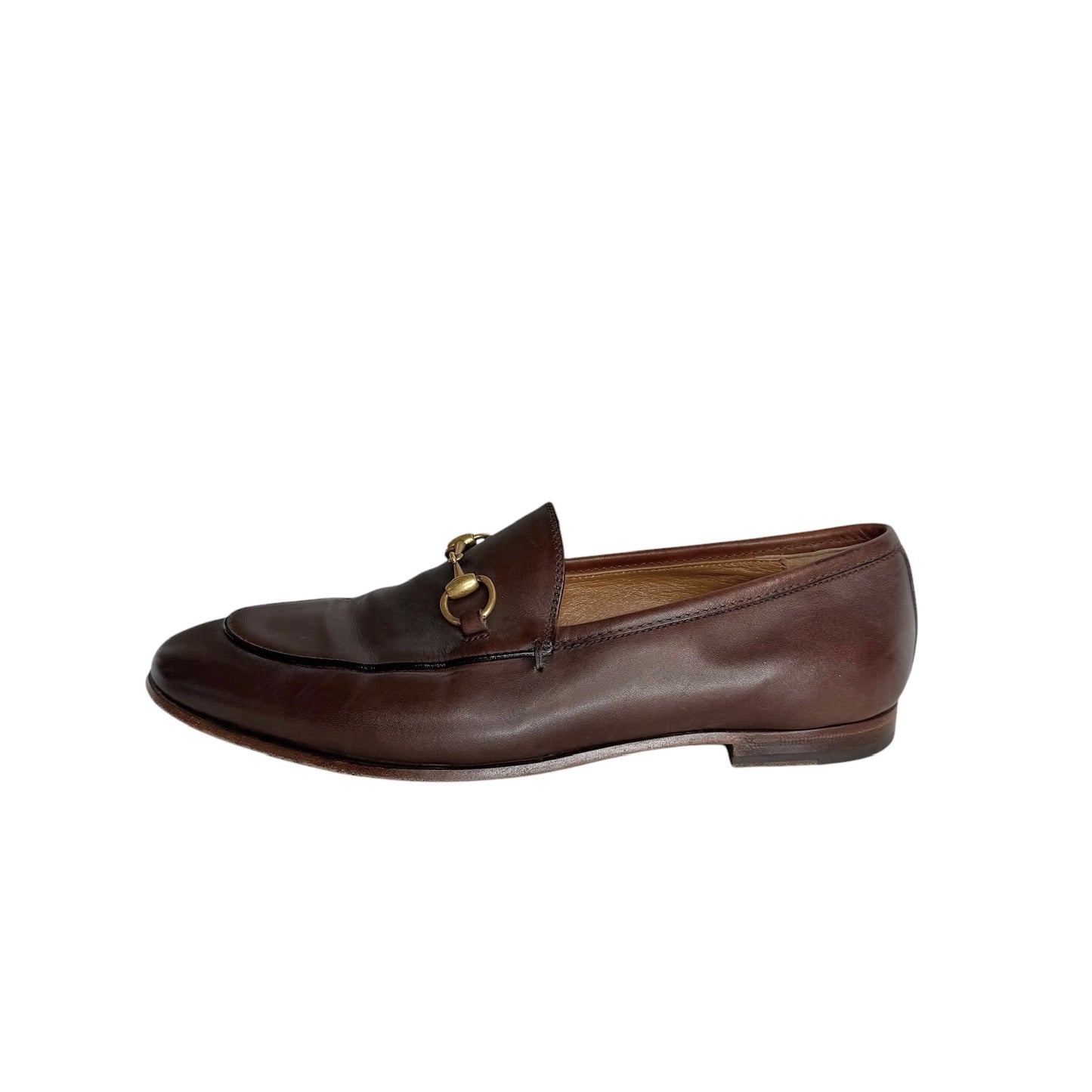 Brown Leather Loafers - 7.5