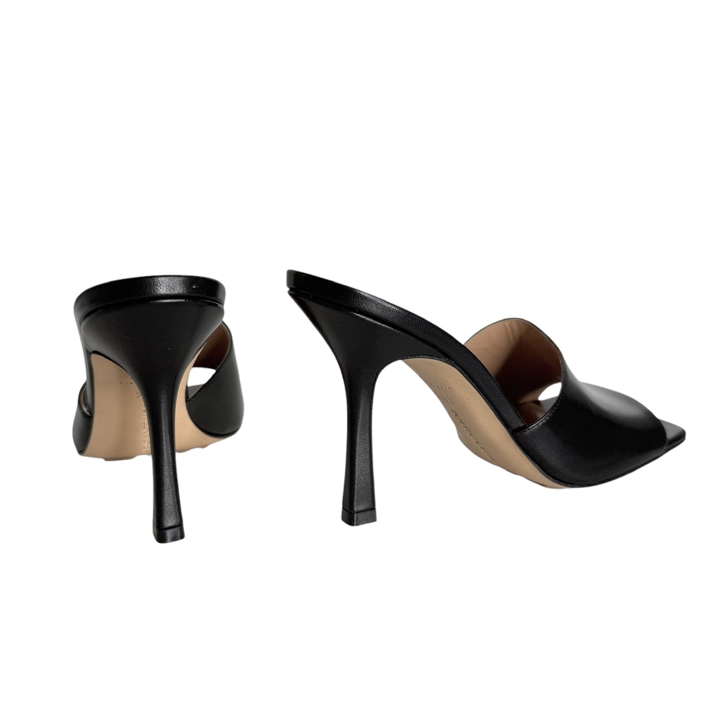 Black Heeled Sandals - 8.5