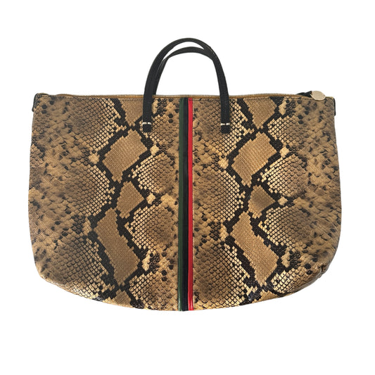 Python Embossed Tote