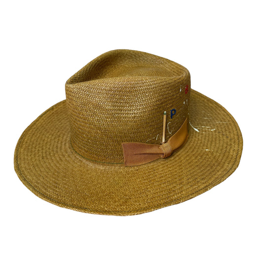 Natural Raffia Hat - 56