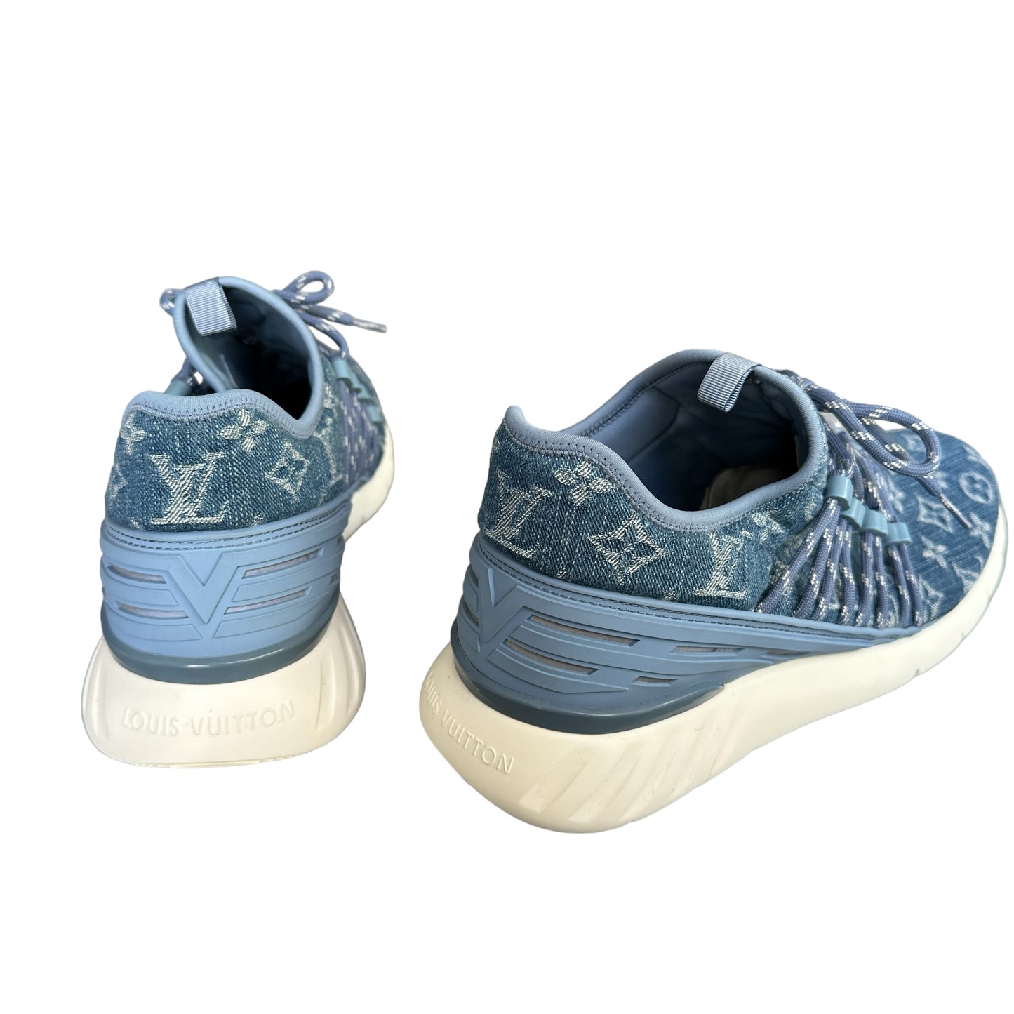 Denim Monogram Sneakers - 10.5