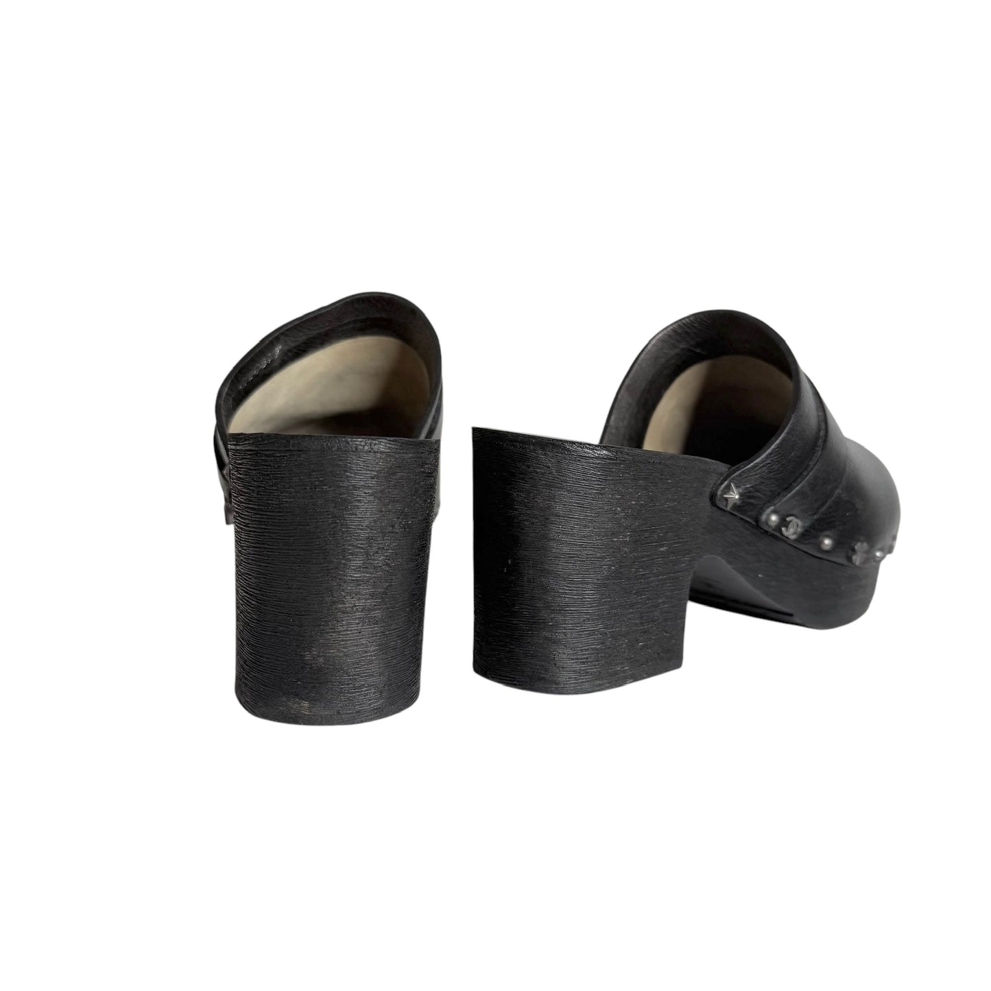 Black Logo Clogs - 10