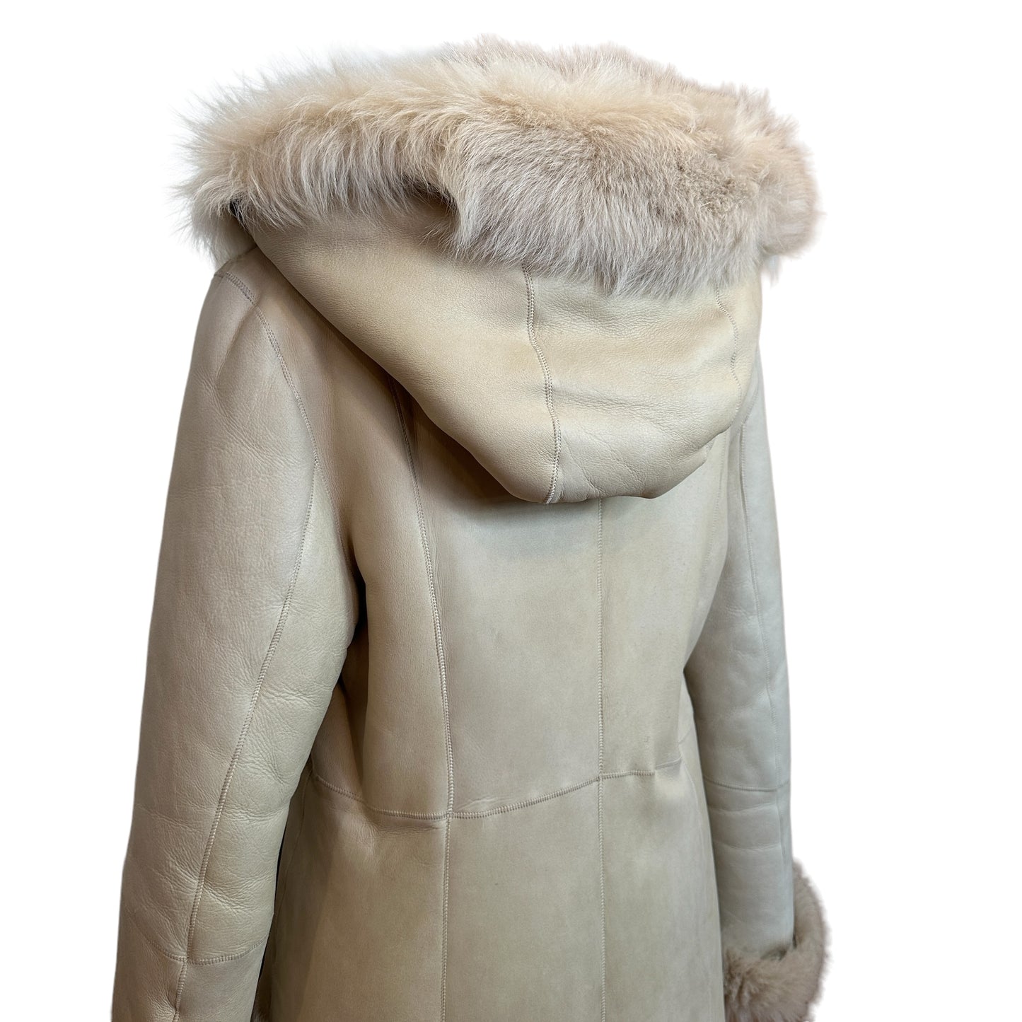Long Fur Coat - M