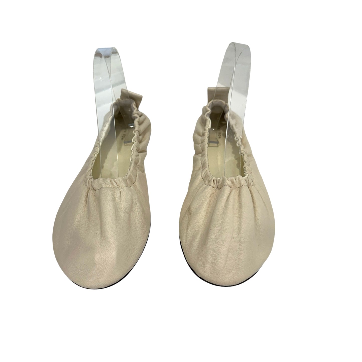 Cream Ballerina Flats - 7.5