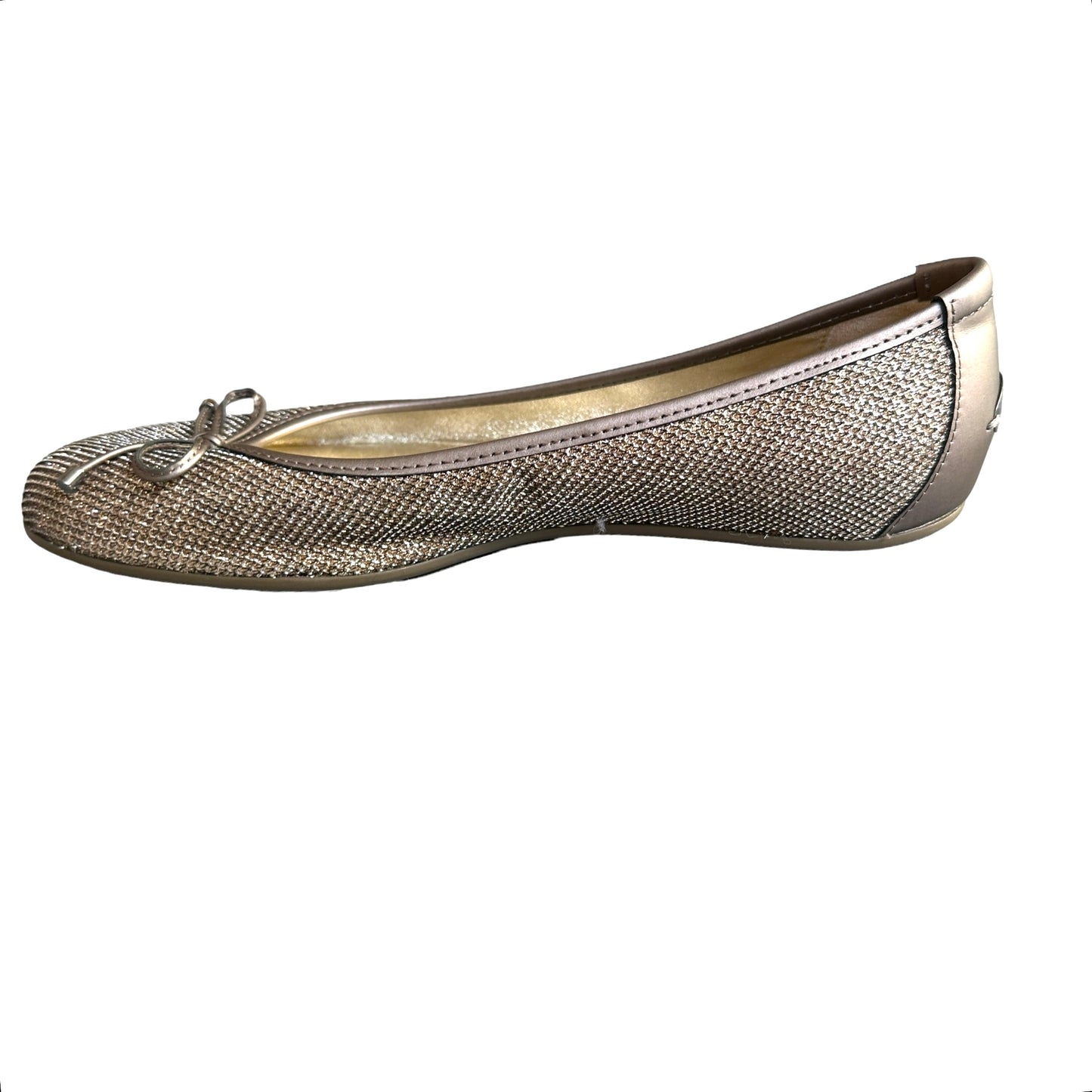 Metallic Ballerina Flats - 5