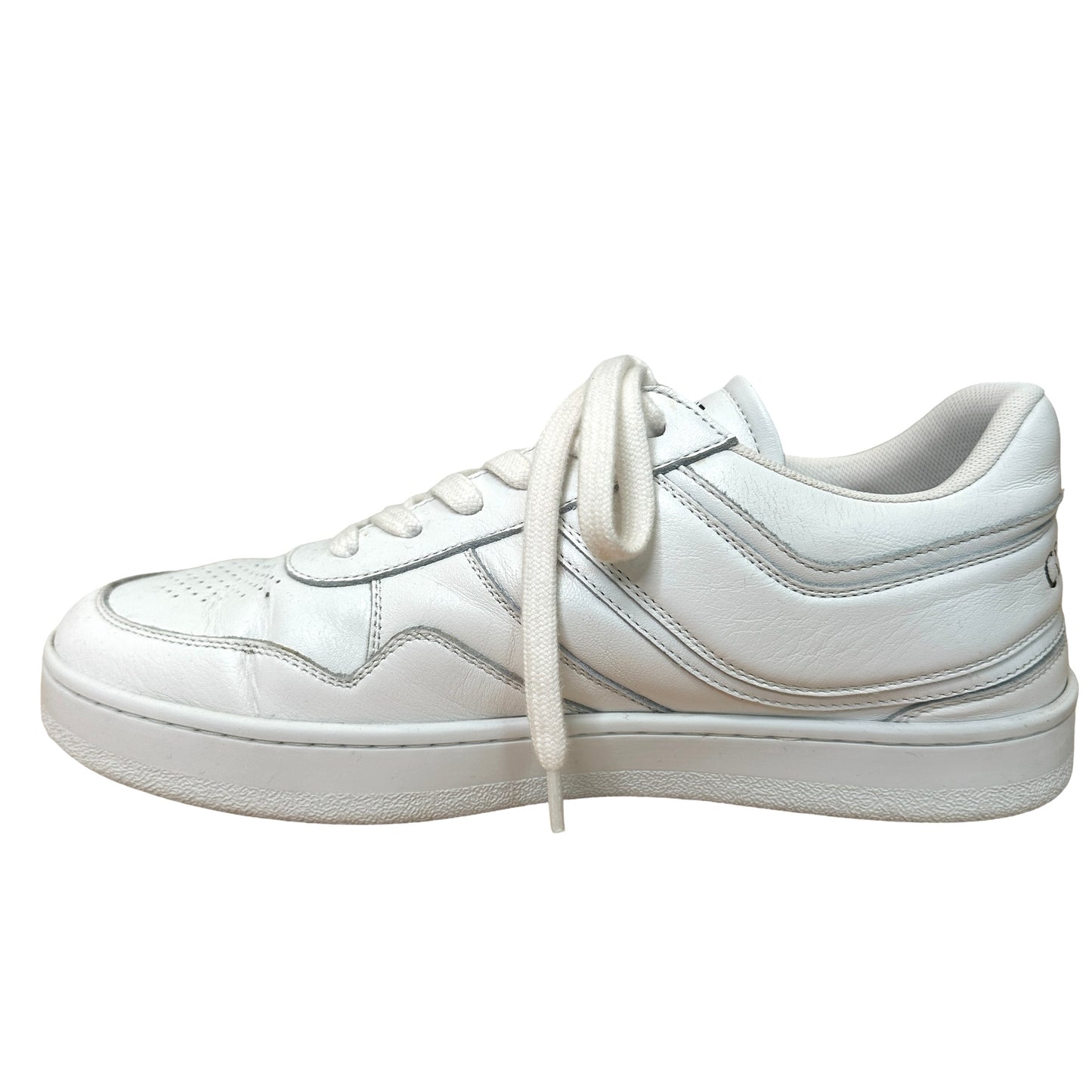 White Low Sneakers - 9