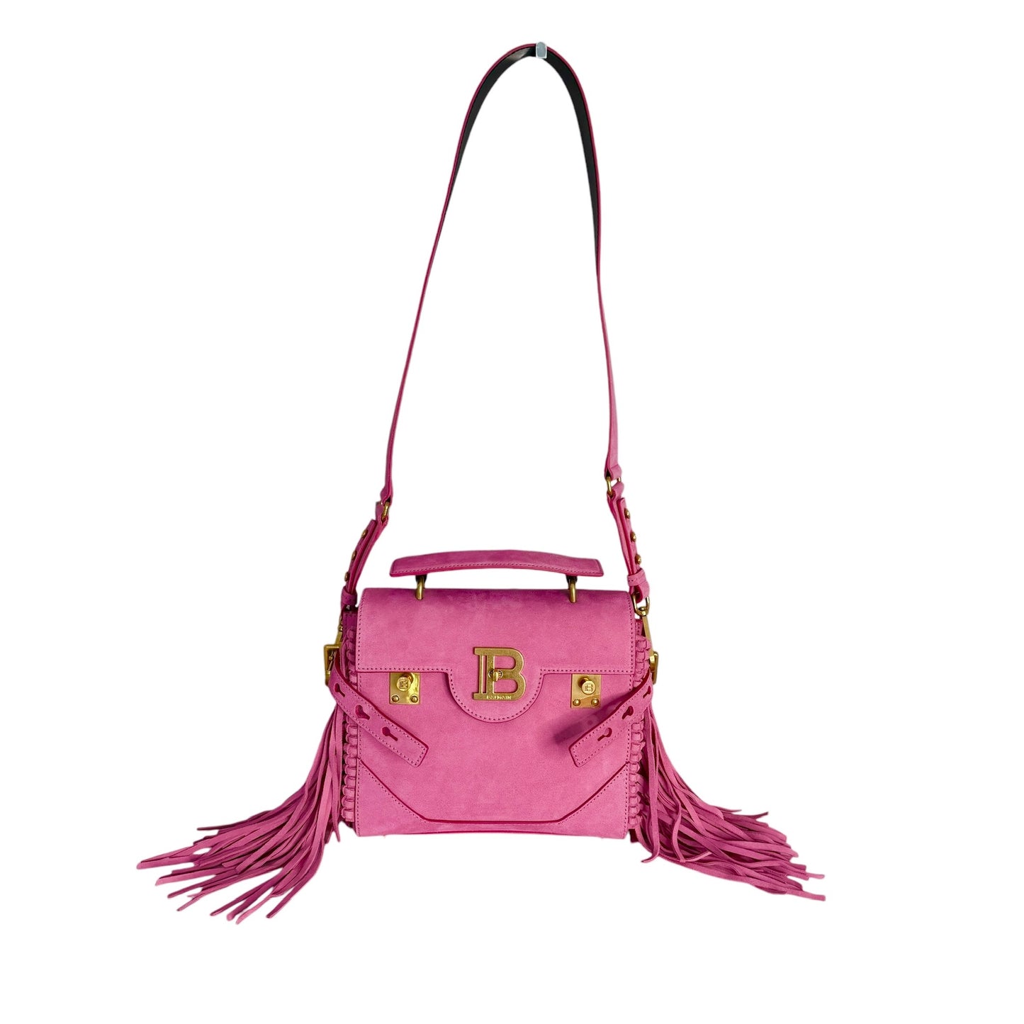 Pink Suede Bag