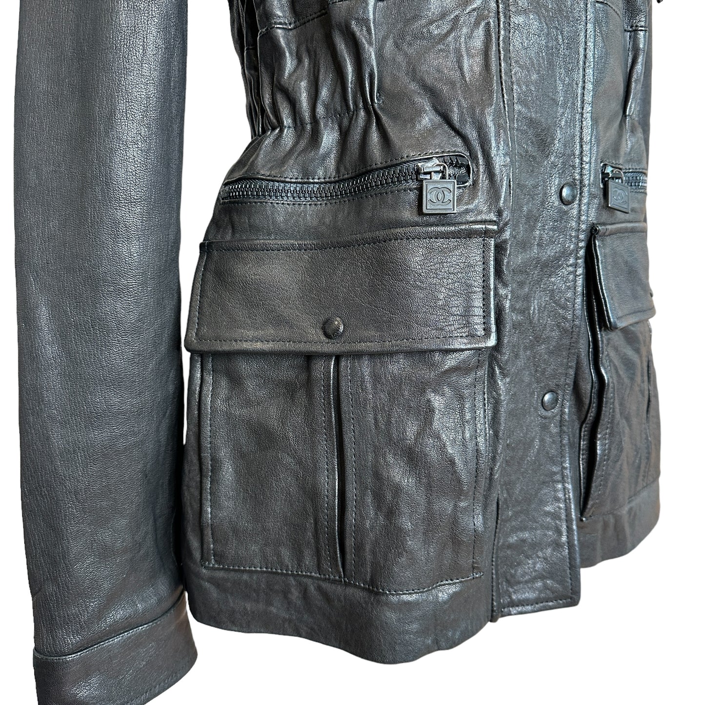 Vintage Leather Jacket - S/M.
